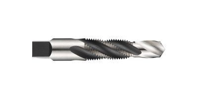 E653 DORMER NPT Kombinált Menetfúró, csavart hornyú 27°